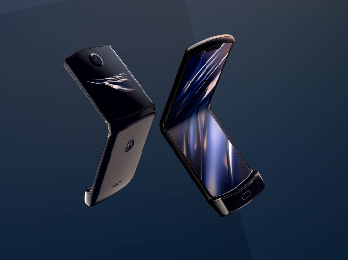 New Motorola Razr with Foldable OLED 21:9 display, 128GB Storage