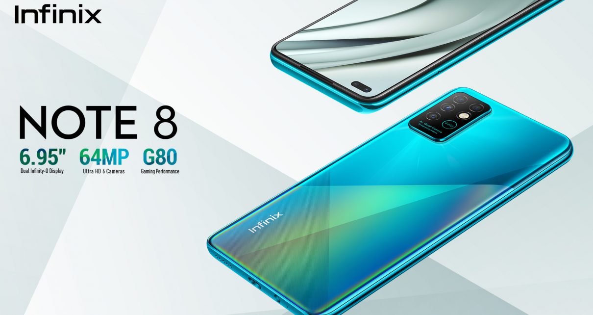 Infinix Note 8, Note 8i with Helio G80 SoC, 64MP Quad Rear Cameras