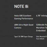 Infinix Note 8, Note 8i with Helio G80 SoC, 64MP Quad Rear Cameras