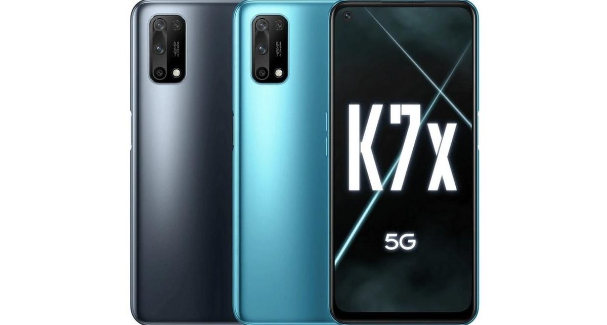 OPPO K7x Unveiled With 90Hz Screen, Dimensity 720 SoC