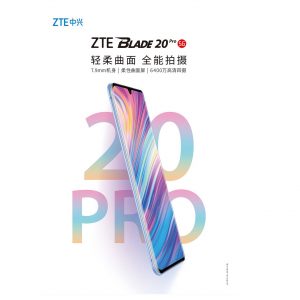 ZTE Blade 20 Pro 5G: Snapdragon 765G, 64MP Quad Cameras