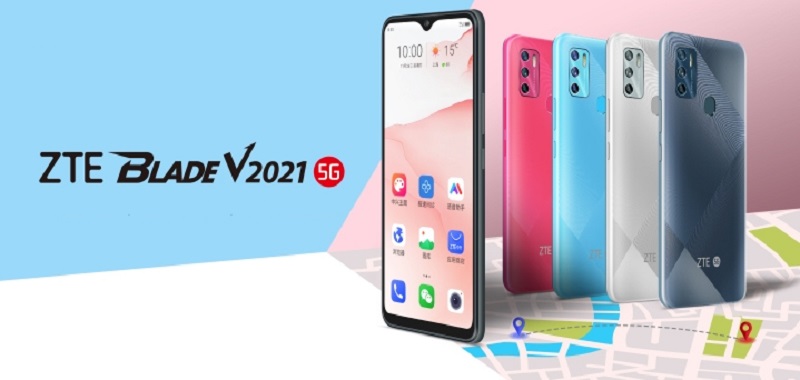 ZTE Blade V2021 5G Debuts with Dimensity 720 SoC, 48MP Triple Rear Cameras