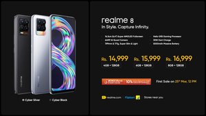 realme 8 Pro and realme 8 Debut with Quad-Rear Cameras